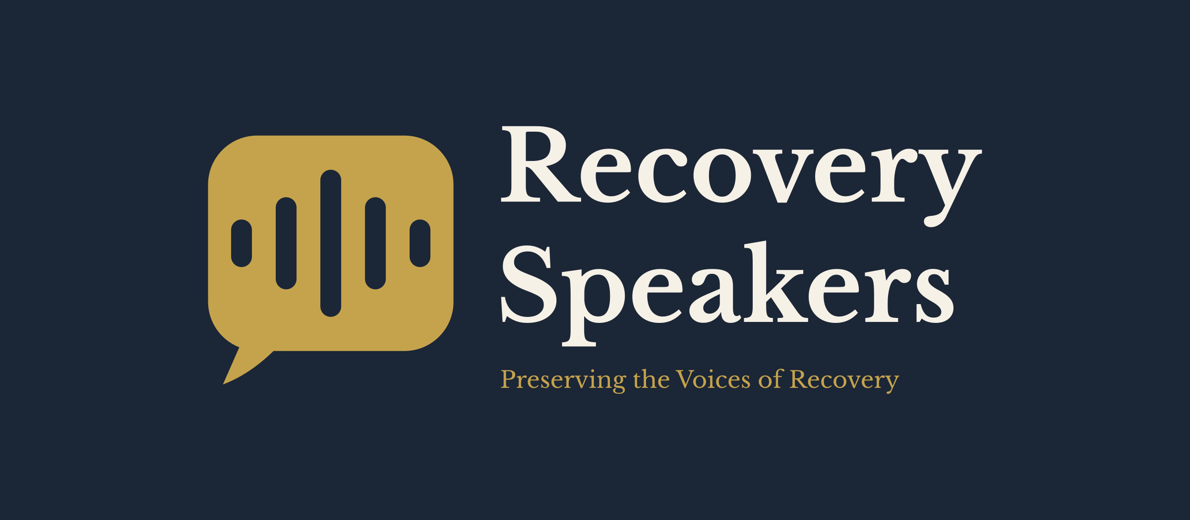 Recovery Speakers — Preserving the Voices of Recovery